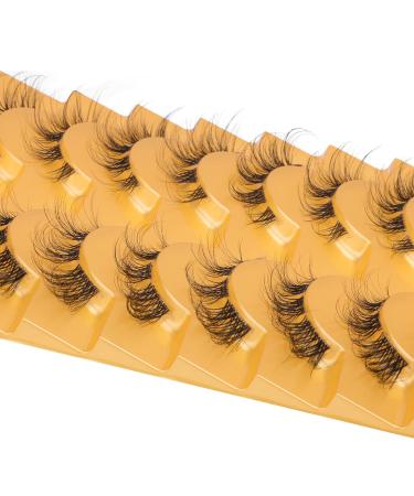 ALICE D Wispy Faux Mink Cat Eye False Eyelashes - 8 Pairs - Buy Online on GoSupps.com