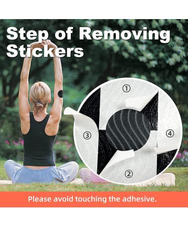 Carbou Freestyle Adhesive Patches 25 PCS - Waterproof Sensor Covers for Libre Enlite Guardian - Breathable, Pre-Cut, Long Lasting (Black) - Buy Online on GoSupps.com