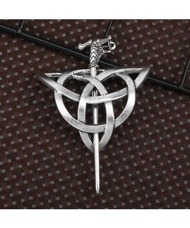 Vintage Celtic Knot Crown Hairpins | Lurrose Alloy Hair Clips & Barrettes for Women & Girls - International Shipping Available - Buy Online on GoSupps.com