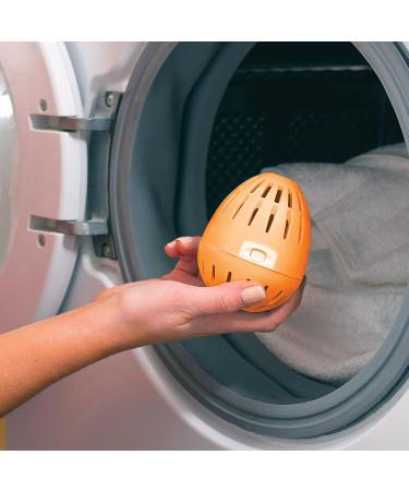 Ecoegg Laundry Egg - Orange Blossom | Non-Bio Detergent Replacement for Sensitive Skin | Phosphate & Bleach-Free | 70 Washes - Buy Online on GoSupps.com