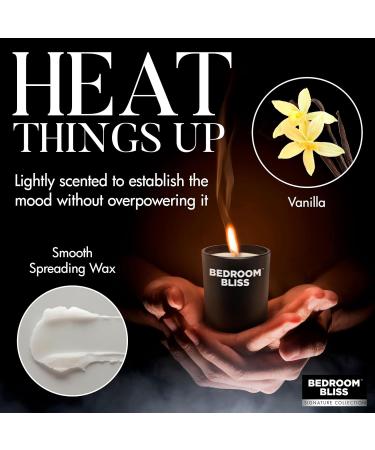 Bedroom Bliss Lovers Massage Candle - Indulge in Vanilla Aroma for Romantic Nights | International Shipping Available - Buy Online on GoSupps.com