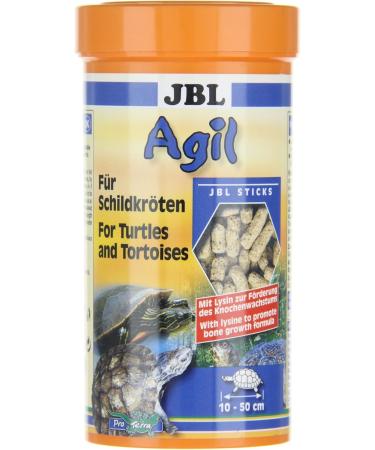 JBL Agil 70342 Turtle Food - 250 ml International Shipping | High-Quality Staple Diet for Turtles - Buy Online on GoSupps.com