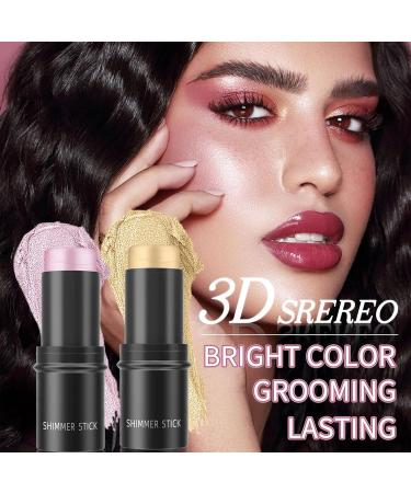 Highlighter Stick Mineral Cream Contour Stick Enhance Eomplexion And Stereo Feeling Waterproof And Sweatproof Oil-control (#05 BLUSH CHARM 6 g) #05 Blush Charm 6 g (Pack of 1) - Buy Online on GoSupps.com