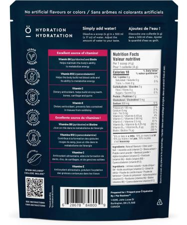  Hydration Vitamin-Rich Electrolyte Powder - 25 Servings - Tasty Berries Drink Mix Sugar Free Electrolytes No Artificial Ingredients. Stay Hydrated Longer Berries 25 servings - Buy Online on GoSupps.com