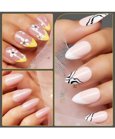 360pcs Makartt Extra Short Almond Nail Tips - Full Cover Soft Gel Pre-shaped Matte Fake Nails, 15 Sizes Acrylic Tips for Nail Extension - Buy Online on GoSupps.com