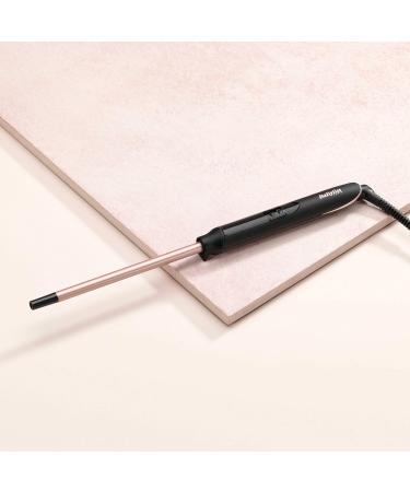 BaByliss 10mm Curling Wand C449E - Quartz-Ceramic Curling Iron for Tight Afro Curls | Pink & Black International Shipping Available - Buy Online on GoSupps.com