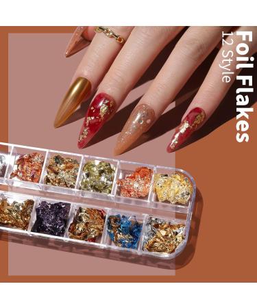 Fandamei 15 PCs Gel Nail Brush Set - Nail Art Accessories Rhinestones & Nail Ticker for Stunning Designs - Buy Online on GoSupps.com