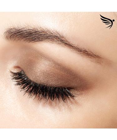 Magnetic False Eyelashes & Eyeliner Kit - 5 Pairs Natural Look, Reusable 3D Lashes with Tweezers | No Glue, Waterproof Formula - Buy Online on GoSupps.com