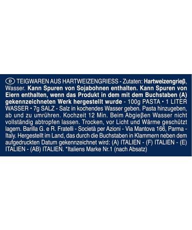 Barilla Rigatoni Pasta 500g - Pack of 5 - Buy Online on GoSupps.com