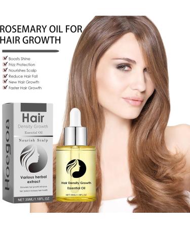 Hair Growth Serum Anti Hair Loss Hair Serum Rosemary Essential Oil With Ginseng And Castor Oil Extracts Repairs Hair Follicles Stronger Hair Hair Growth Oil for Women & Men 35ml - Buy Online on GoSupps.com