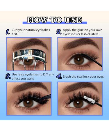 Shop MOMOLASH Lash Bond and Seal - Long Lasting Waterproof Eyelash Glue for DIY Lash Extensions | International Shipping - Buy Online on GoSupps.com