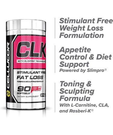 Cellucor CLK Stimulant Free Fat Loss - Raspberry 90 Softgels | Premium Weight Management - Buy Online on GoSupps.com