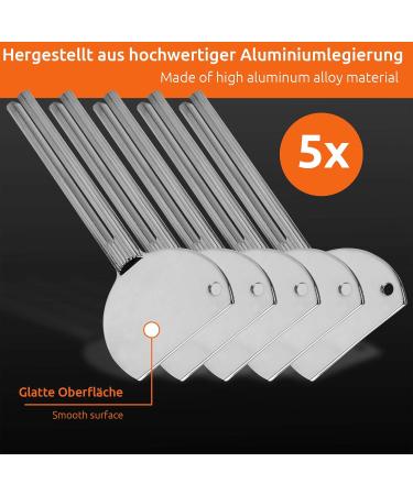 ECENCE 5X Tube Press - Rustproof Aluminum Alloy Squeezer for Toothpaste Creams & More - Kitchen & Bathroom Gadget - Buy Online on GoSupps.com