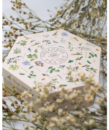 ACORUS Wellness Tea Set - Natural Assorted Tea Gift Box with 6 Functional Teas | Large Selection of 60 Tea Bags | Perfect Gift for Various Occasions - Buy Online on GoSupps.com