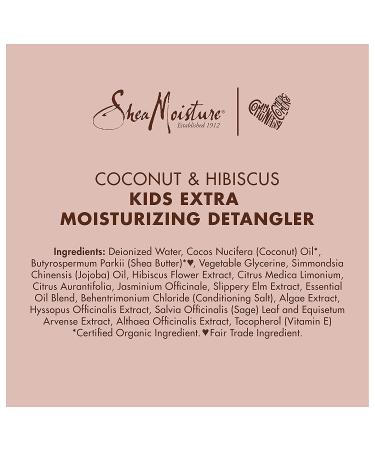 SheaMoisture Kids Coconut & Hibiscus Extra Moisturizing Detangler 8 oz - Buy Online on GoSupps.com