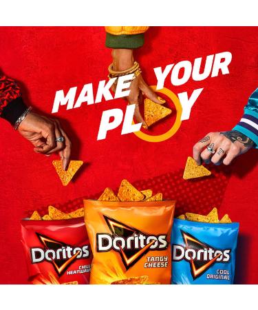 Doritos Chilli Heatwave Vegetarian Tortilla Chips Perfect for Snacking 40g (Case of 32) (Pack of 4) 40 g (Pack of 128) - Buy Online on GoSupps.com