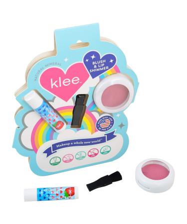Luna Star Klee Blush & Lip Shimmer Kit | Non-Toxic Kid-Friendly Makeup | Made in USA - Sweet Cherry Spark - Buy Online on GoSupps.com