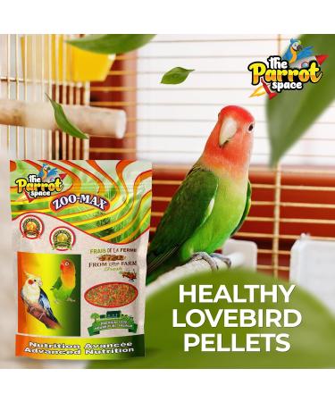 Zoo-MAX Conure Cockatiel Pellet Fresh from The Farm! - Buy Online on GoSupps.com