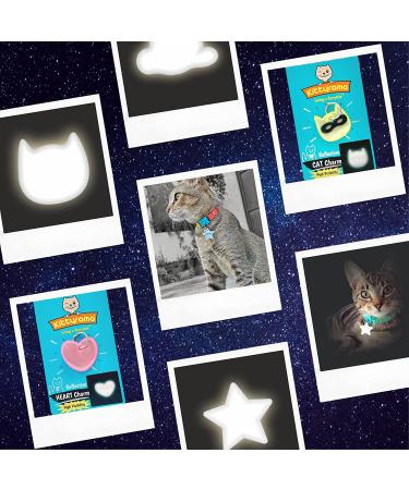 Kittyrama Reflective Cat Charm - Safety Cat Tag for High Visibility, Waterproof, Fits All Collars - Blue Ninja Style - Buy Online on GoSupps.com