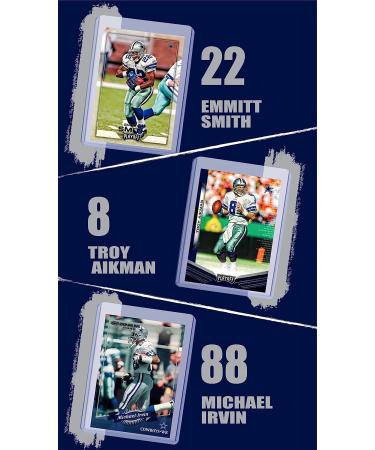 Dallas Cowboys Football Stars & Legends Trading Cards Bundle with Wristbands - Prescott, Elliott, Aikman, Lamb, Romo, Pollard, Emmitt Smith, Michael Gallup, Vander Esch, Irvin - Buy Online on GoSupps.com