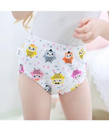 Potty Training Pants 4 Pack | Toddler Cotton Underwear | Size 2T-4T | Waterproof Training Underwear in Pink - Buy Online on GoSupps.com