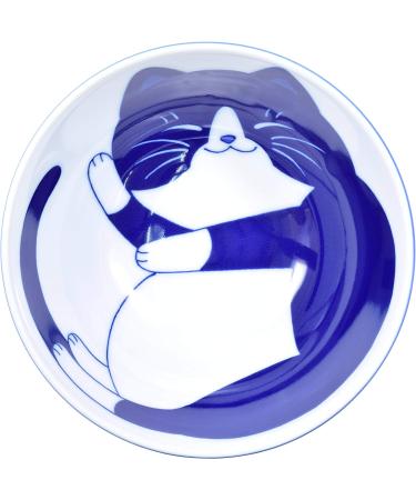 Product of Gifu Japan Mino Ware Japanese Rice Bowl Rice Ramen Noodle Soup Sarada Pasta NEKOCHIGURA Cat Design 4.5 inch 9.2 fl oz Hachiware Rice Bowl Hachiware - Buy Online on GoSupps.com