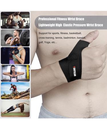 YUNYILAN Ultra Thin Wrist Brace & Thumb Arthritis Compression Strap | Adjustable Carpal Tunnel Support for Men & Women Relieve Pain & Discomfort in Left Hand - Buy Online on GoSupps.com
