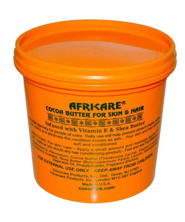 Cococare Africare Cocoa Butter for Skin & Hair - 10.5 oz Moisturizer - Buy Online on GoSupps.com