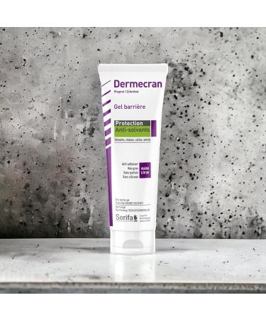 Sorifa Laboratory 6 pieces dermscreen barrier gel protection against oxidants solvents resin glue varnish hands face body high tolerance formula perfumefree tube 125 ml - Buy Online on GoSupps.com