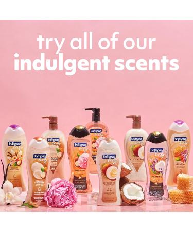 Softsoap Macadamia Oil & Peony Scent Body Wash 20oz - 4 Pack - Buy Online on GoSupps.com