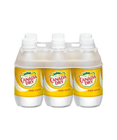 Canada Dry Tonic Water, 10 Fluid Ounce Glass Bottle, 6 Count