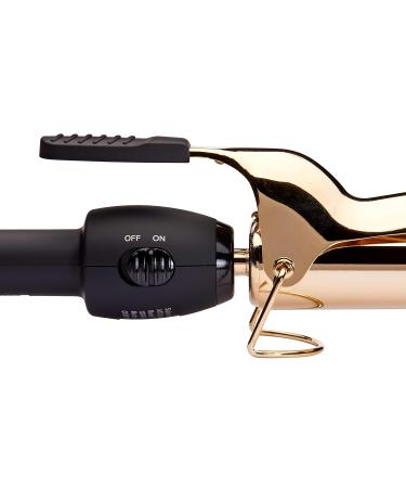 Salon Tech 1.25 Inch 24K Gold Curling Iron - Professional Hair Styling for Salon Quality Curls - Buy Online on GoSupps.com