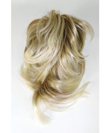 Buy WIG ME UP XF-6381-15T613 Hairpiece | Short Voluminous Wavy Ponytail Braid with Butterfly Clip | Golden Blonde Platinum Streaked Hair Extension - Buy Online on GoSupps.com