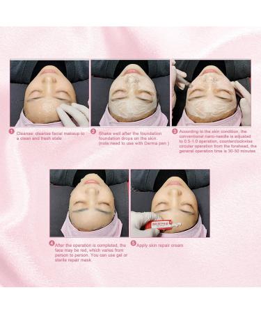 BB Facial Glow Serum Starter Kit Hydration Essence Foundation Skin Care Kit 0.27 oz 10 vials Combined with Niacinamide and Peptides to Lighten Skin Tone Anti-Aging Foundation 5-mix pack - Buy Online on GoSupps.com