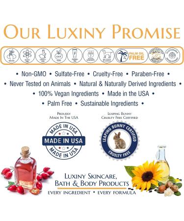 Luxiny Bath Salts for Women- Relaxing Sea Salt Soak with Almond Oil & Essential Oils - Made in USA (16 oz, Grapefruit) - Buy Online on GoSupps.com
