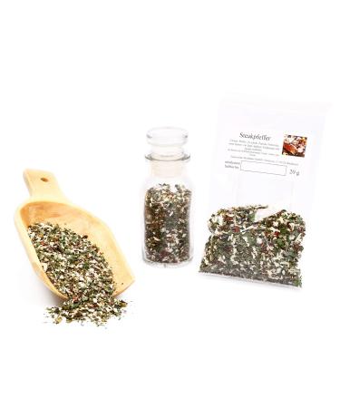 Feine W rze Gourmet Steak Pepper | Pepper Mix for Grilling | Spice Mix for Marinades | Barbecue Pepper | Sauce | 20g