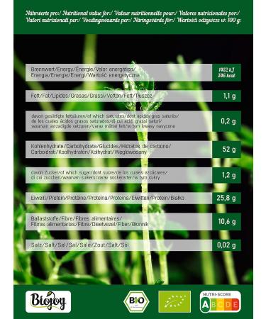 Buy Biojoy Organic Brown Lentils 2.5 kg - Dried Whole Mountain Lentils Additive-Free - International Shipping - Buy Online on GoSupps.com