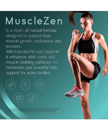 Zenos Health MuscleZen Muscle Builder for Men ATP Supplements for Strength Muscle Supplements for Super Recovery Clear Muscle Support for Lean Muscle Growth - Made in USA 180 Caps - Buy Online on GoSupps.com