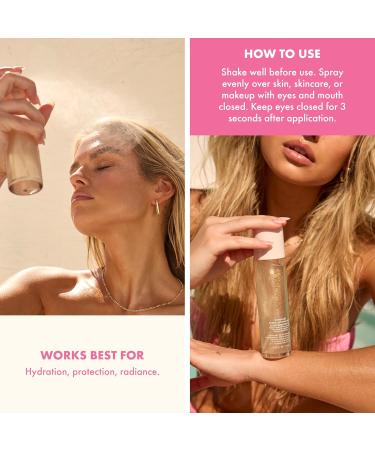 Kopari Sunglaze Sheer Setting Mist Sunscreen SPF 50 & Hair and Body Mist in Kaanapali Coast - Buy Online on GoSupps.com