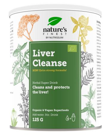 Nature's Finest by Nutrisslim Liver Cleanse Powder 125g | Natural Blend of 4 Superfoods for Liver Cleansing Suitable for Vegans and Vegetarians (1)