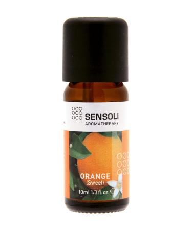 SENSOLI Orange Sweet Essential Oil 10ml - Pure and Natural Essential Oil for Aromatherapy and Diffusers