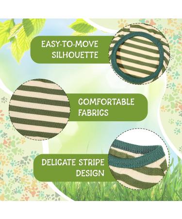 12-Piece Striped Dog T-Shirt Set for Small Dogs - Soft & Breathable Apparel for Pets (Large) - Buy Online on GoSupps.com