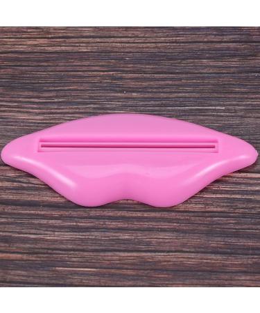 Dewedrt Home Multifunctional Bathroom Toothpaste Cream Squeezer Lip Shape (Pink and Red Random Send) - Buy Online on GoSupps.com