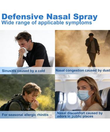GIGAHEAL Nasal Decongestant Spray - Relieves Blocked Nose Headache & Sinus Pressure (30ml) - Buy Online on GoSupps.com