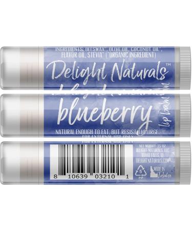 Berry Patch Lip Balm Gift Set - Strawberry Blueberry Raspberry | Best Natural Moisturizer | International Shipping Available - Buy Online on GoSupps.com