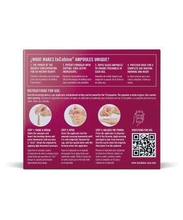 laCabine Botulinum Effect Ampoule Serum - Reduce Wrinkles & Expression Lines with Beta Glucans & Hyaluronic Acid | International Shipping - Buy Online on GoSupps.com