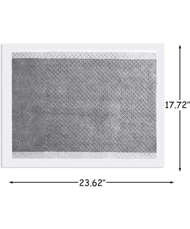 kathson Rabbit Pee Pads 50PCS - Disposable Cage Liners with Black Carbon Odor Control for Small Animals - Quick-Dry Surface for Bunny, Guinea Pig, Kitten, Hedgehog Training - Buy Online on GoSupps.com