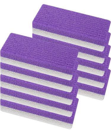 10 pi ces pierre ponce pour pieds dissolvant de callosit s double face et purateur de pieds - outils p dicure en mousse PU pour peaux mortes talons craquel s et peau rugueuse pierre ponce pour - Buy Online on GoSupps.com