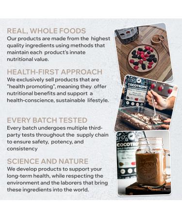 Organic Cocotropic Superfood Mushroom Hot Chocolate Mix 8 oz | Non-GMO Vegan Gluten Free Reishi Mushrooms Chaga 8 Ounce (Pack of 1) - Buy Online on GoSupps.com