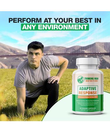 Adaptive Response Brain Supplements for Memory and Focus | Nootropics Brain Support Supplement with Adaptogens | Lion s Mane Bacopa Cordyceps | Stress Relief & Focus Supplement | 90 count - Buy Online on GoSupps.com